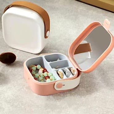 Aynalı Makyaj Kutusu Çanta Boy 