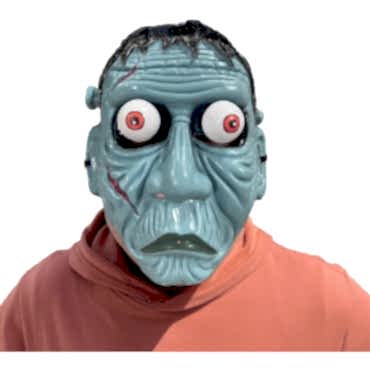 Frankenstein Temalı Sallanan Oynar Gözlü Maske