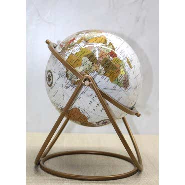 Dekoratif Metal Standlı Dünya Küre - Model 4 
