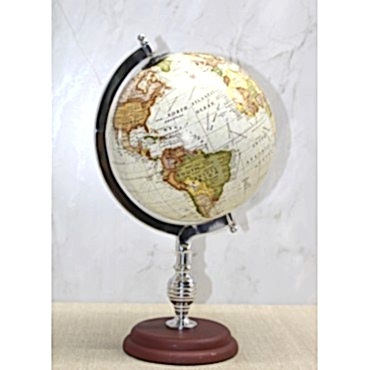 Dekoratif Masaüstü Dünya Küre - Model 12