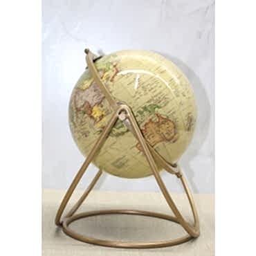 Dekoratif Metal Standlı Dünya Küre - Model 3 