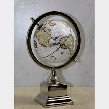 Dekoratif Masaüstü Dünya Küre - Model 20 