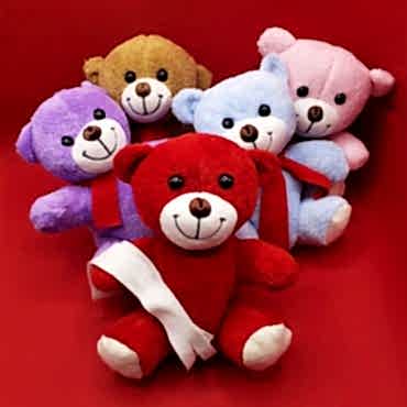 Renkli Peluş Ayıcık