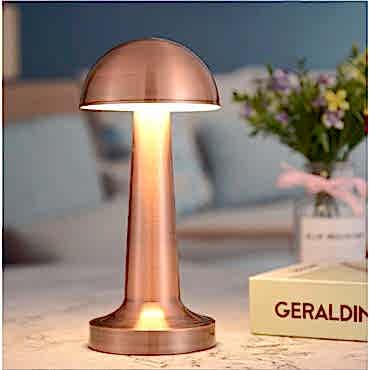 Mantar Dokunmatik LED Masa Lambası 