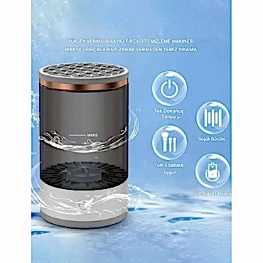 Makyaj Fırçası Temizleme Makinesi 