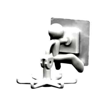 Döner Başlı Rambo Askılık