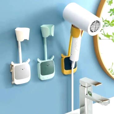 Geyik Figürlü Fön Makinesi Askı Aparatı 