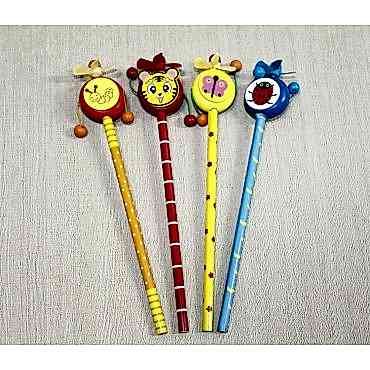 Ahşap Figürlü Kurşun Kalem 