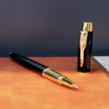 Metal Siyah Roller Tükenmez Kalem