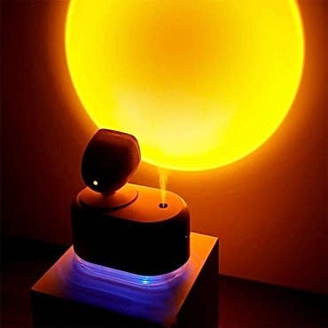 Gün Batımı Lambalı Hava Nemlendiricisi 