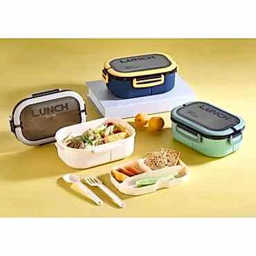 Tek Katlı Bölmeli Beslenme Kutusu