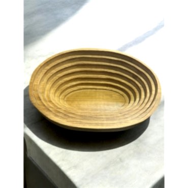 Evcil Hayvan Oval Ahşap Yatak