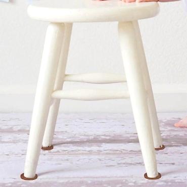 Yuvarlak Mobilya Koruyucu Keçe 24'lü Paket