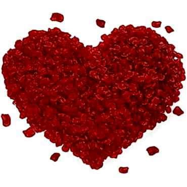 Kırmızı Renk Gül Yaprağı – 1 Paket 100 Adet