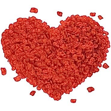 Kırmızı Renk Gül Yaprağı – 10 Paket 1000 Adet