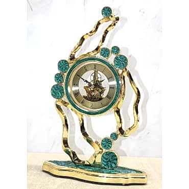 Özel Yeşim Tasarım Masa Üstü Saat 