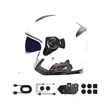 Y20 Max Kablosuz Motosiklet Kask Intercom