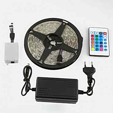 RGB Şerit 54 LED Kumandalı USB Bağlantılı