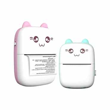 Sevimli Mini Taşınabilir Yazıcı Printer