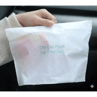 Pratik Su Geçirmez Oto Araba Çöp Poşeti 20 Adet