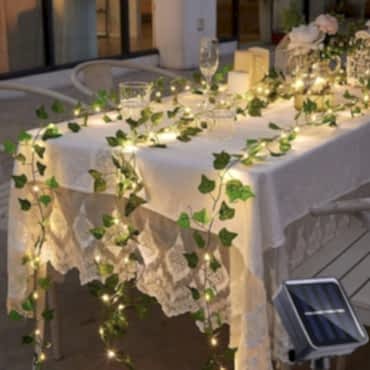 Güneş Enerjili Sarmaşık Led Dekor 5 Metre