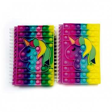 Unicorn Tasarımlı Pop-It Defter 
