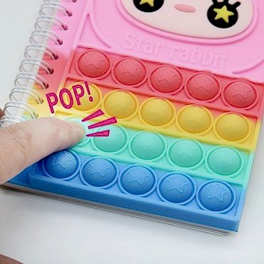 Sevimli Tasarımlı Pop-It Defter 