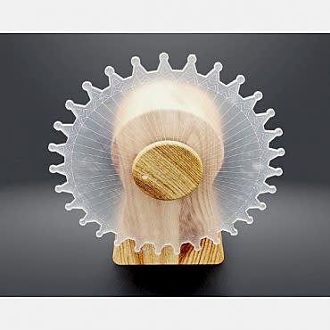 Dekoratif Işıklı Yel Değirmeni