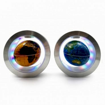 Manyetik Yuvarlak Ledli Dünya Küre 