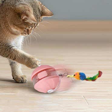 Şarjlı Hareketli Kedi Topu Oyuncak 