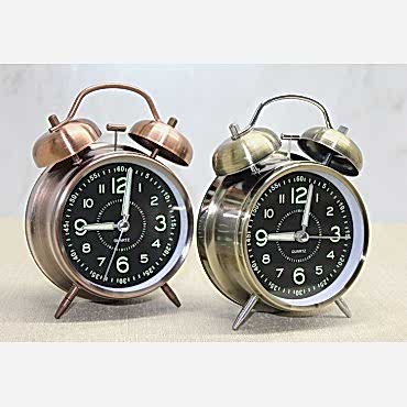 Antik Metal Çalar Saat Model 1 