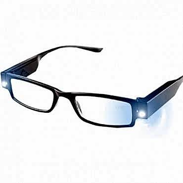 Dinlendirici LED Işıklı Okuma Gözlüğü 