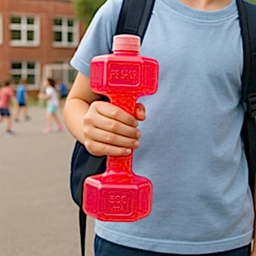 Kırmızı Dambıl Suluk 500 ml 