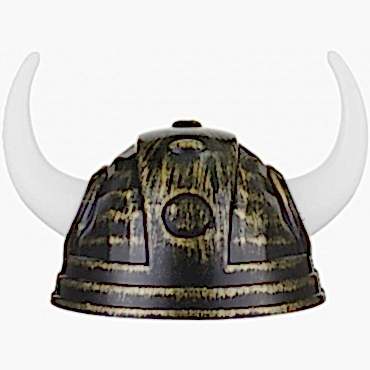 Viking Asteriks Başlığı Altın Renk