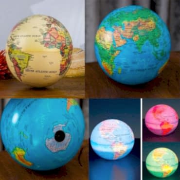 Işıklı Dünya 14 cm