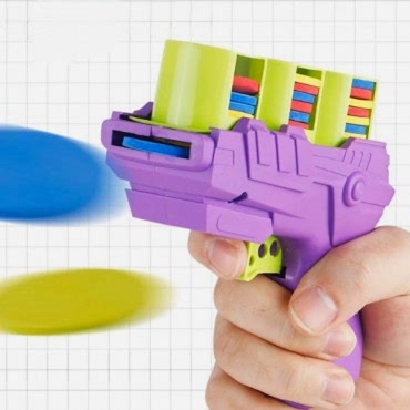 Disk Atan Oyuncak Tabanca