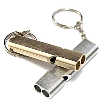 Alüminyum SOS Düdük Anahtarlık