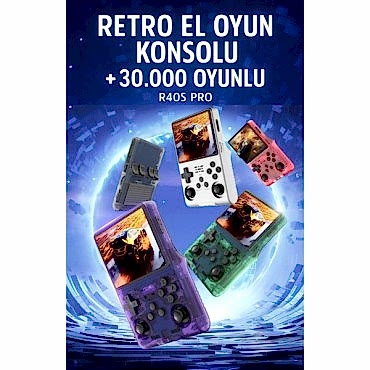 Retro Oyun El Konsolu R40S Pro 