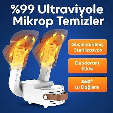 Dijital Ayakkabı Kurutma Ve Isıtma Makinesi