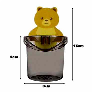 Ayı Figürlü Plastik Organizer 