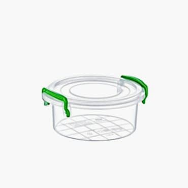 Mini Yuvarlak Saklama Kabı 0.5 Litre 