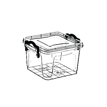 Kare Saklama Kutusu 1.2 Litre