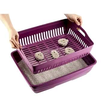 Süzgeçli Açık Kedi Tuvaleti