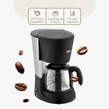 Sinbo 2'si 1 Arada Filtre Kahve Ve Çay Demleme Makinesi