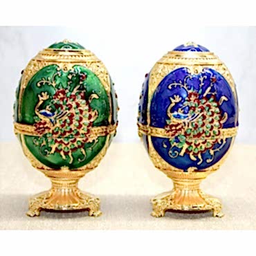 Swarovski Tavuskuşu Kürdanlık 