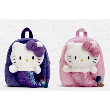 Peluş Hello Kitty Deniz Kızı Sırt Çantası 