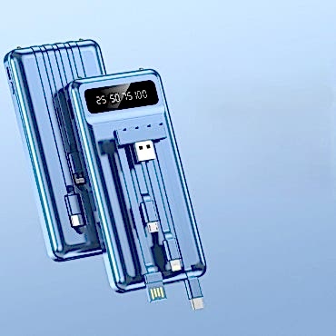 Kendinden Kablolu 10.000 mAh Powerbank 