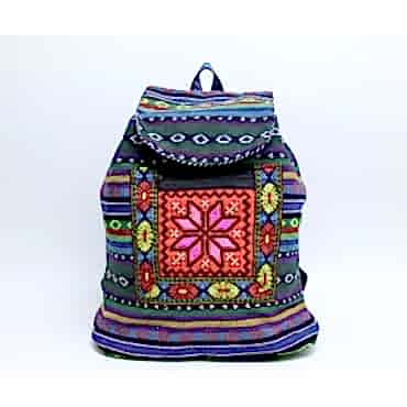 Kilim Desenli Sırt Çantası 