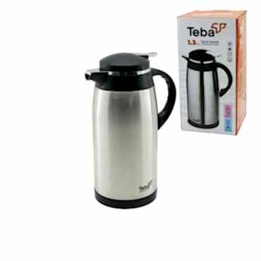 1.3 lt İçi Cam Dışı Çelik Termos