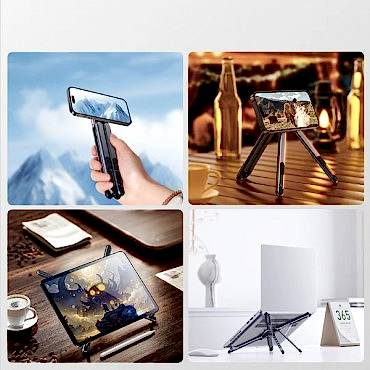 Kompakt Manyetik Telefon Tablet Laptop Tutucu 